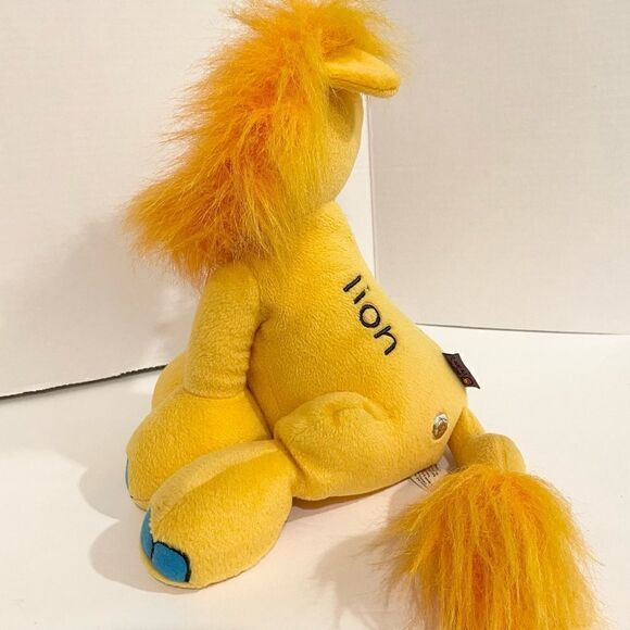 Elfe Quebec Canada LION PLUSH Bang on the Door Childrens Toy in Great Condition - Picture 3 of 5